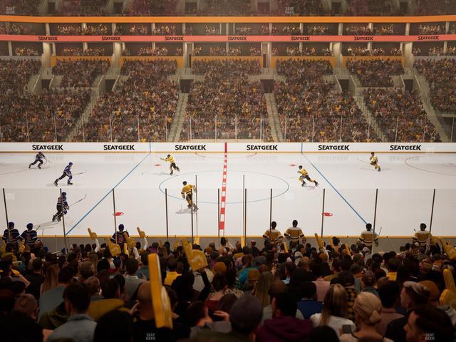 TD Garden - Section Club 111 Seat View