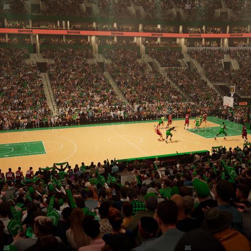 TD Garden - Section Club 113 Seat View