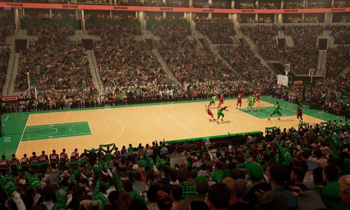 TD Garden - Section Club 113 Seat View