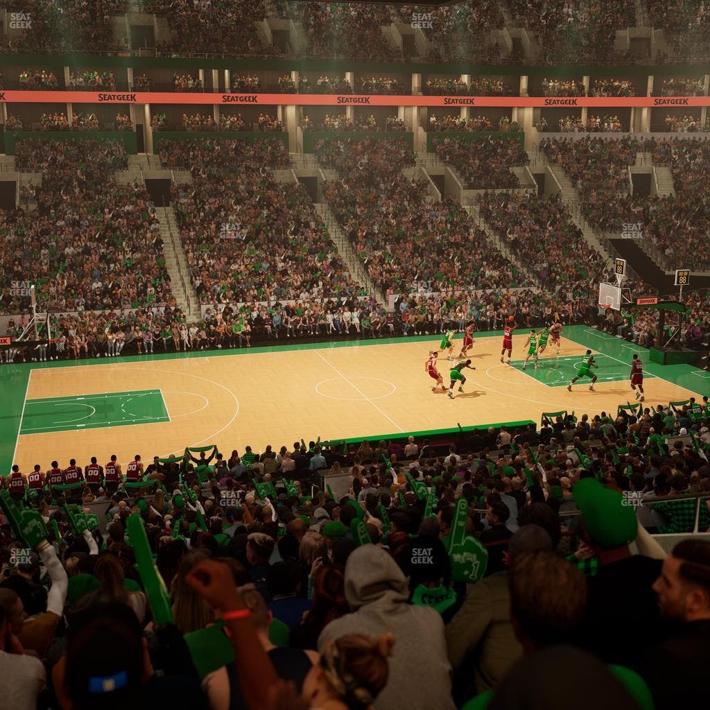 TD Garden - Section Club 113 Seat View