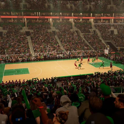 TD Garden - Section Club 113 Seat View