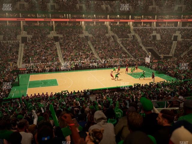 TD Garden - Section Club 113 Seat View