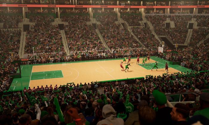 TD Garden - Section Club 113 Seat View