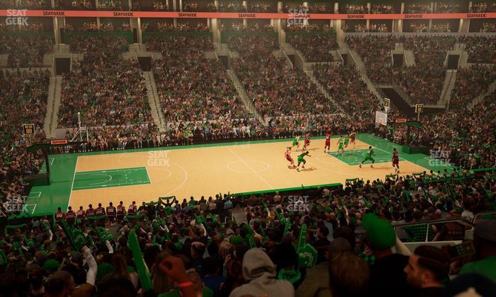 TD Garden - Section Club 113 Seat View