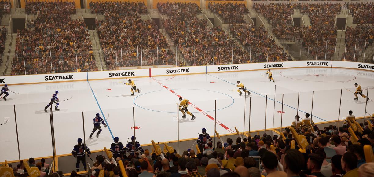 TD Garden - Section Club 113 Seat View