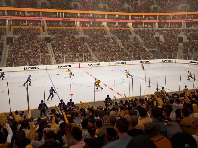 TD Garden - Section Club 113 Seat View