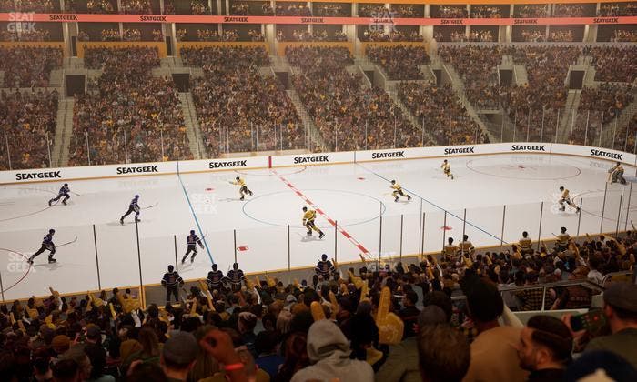 TD Garden - Section Club 113 Seat View