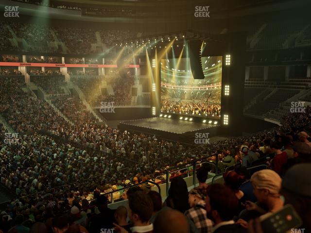 TD Garden - Section Club 113 Seat View