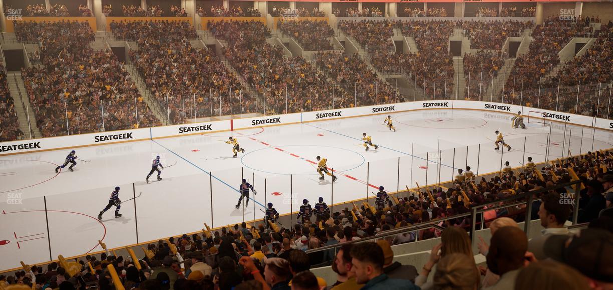 TD Garden - Section Club 115 Seat View