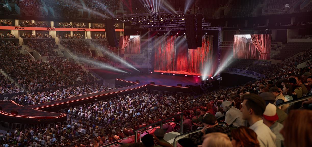 TD Garden - Section Club 115 Seat View