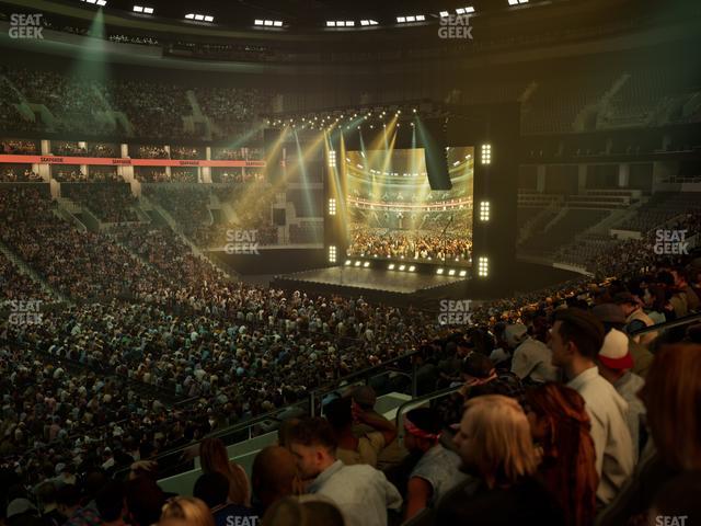 TD Garden - Section Club 115 Seat View