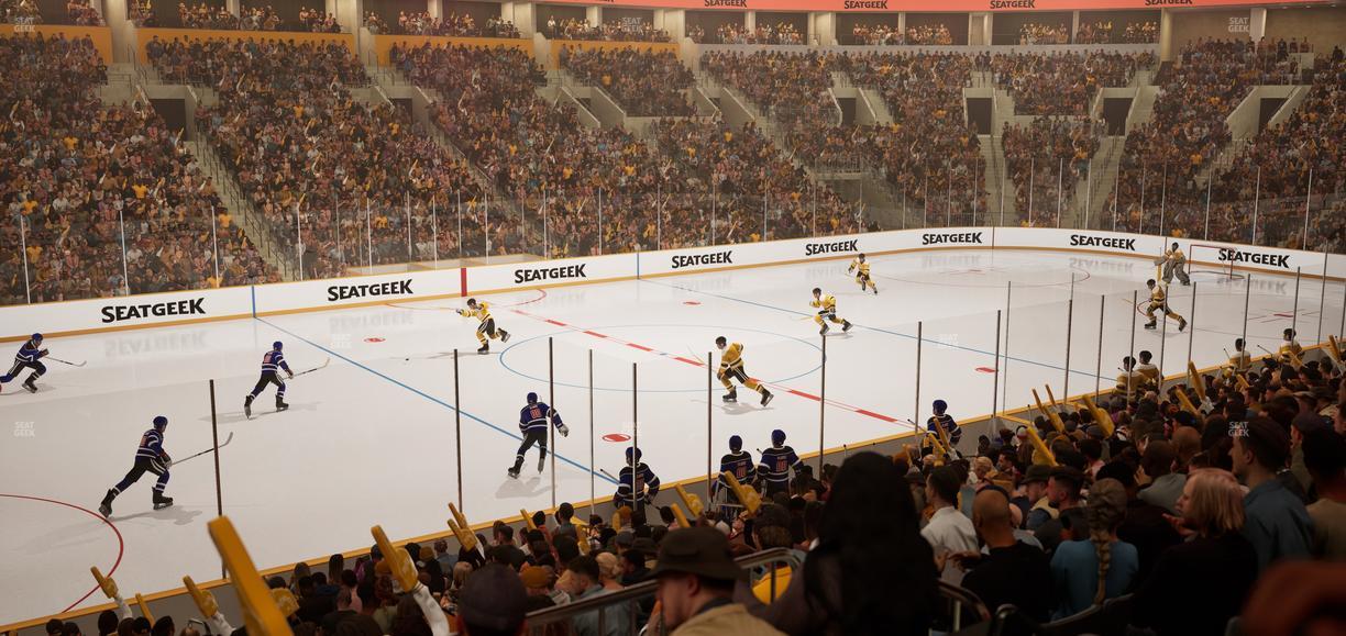 TD Garden - Section Club 115 Seat View