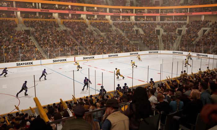 TD Garden - Section Club 115 Seat View