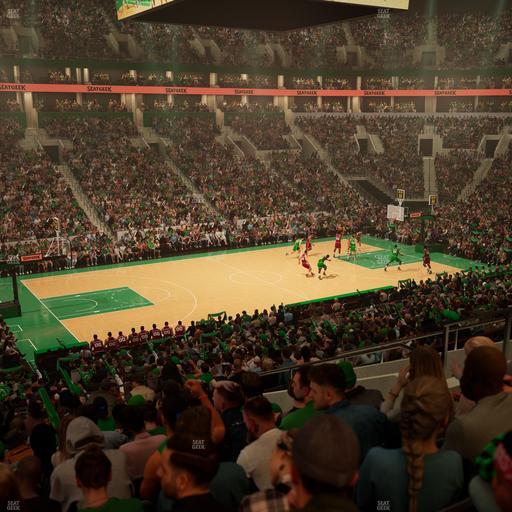 TD Garden - Section Club 115 Seat View