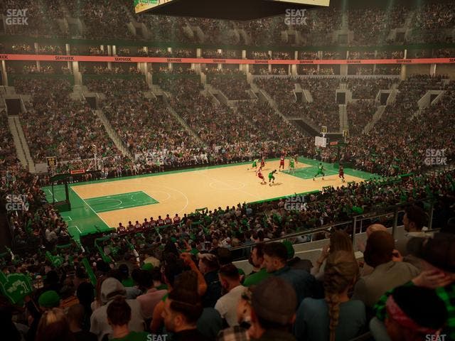 TD Garden - Section Club 115 Seat View