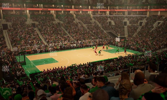 TD Garden - Section Club 115 Seat View