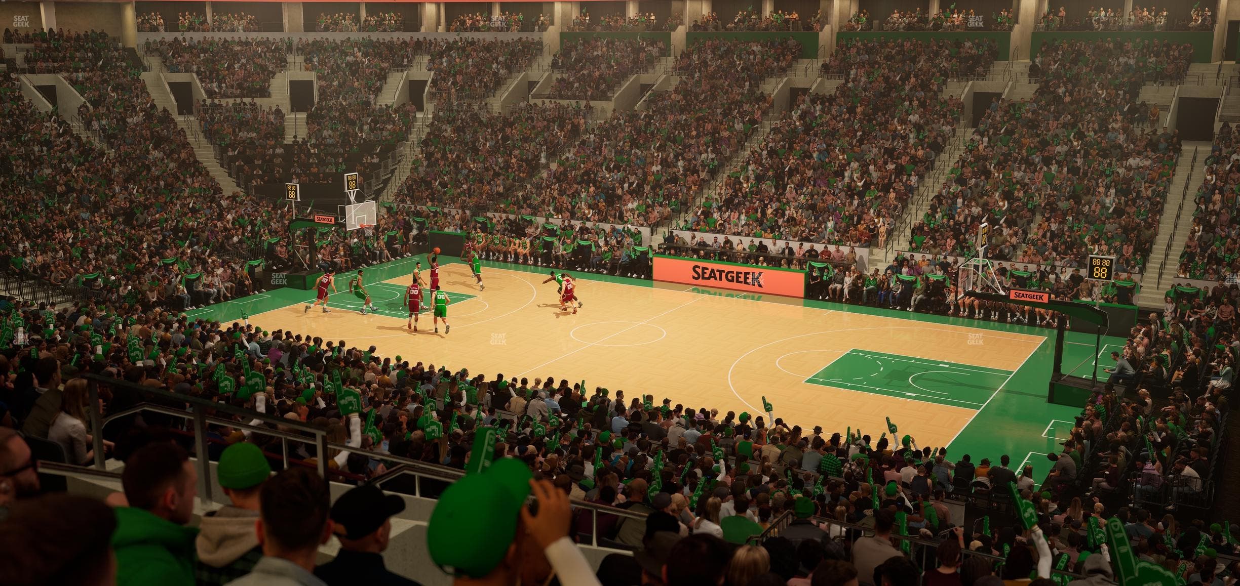 TD Garden - Section Club 137 Seat View