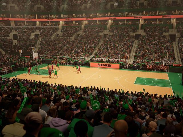 TD Garden - Section Club 139 Seat View