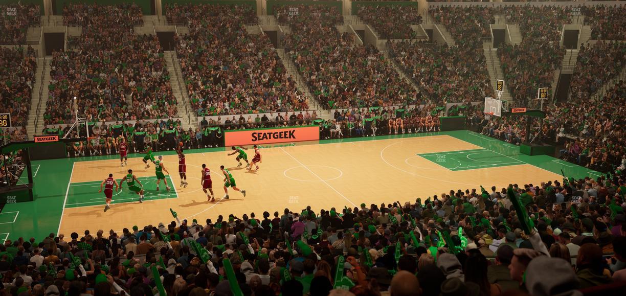 TD Garden - Section Club 143 Seat View