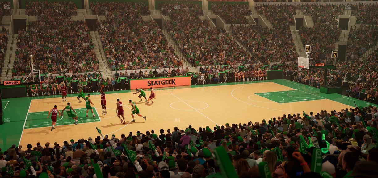 TD Garden - Section Club 143 Seat View