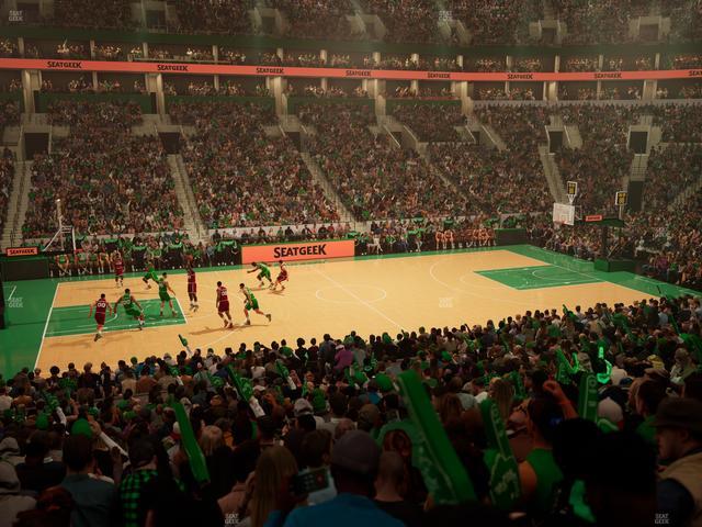 TD Garden - Section Club 143 Seat View