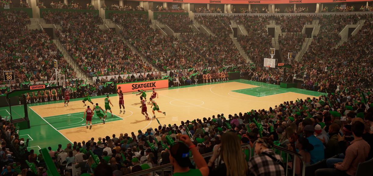 TD Garden - Section Club 145 Seat View