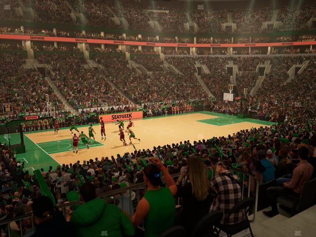 TD Garden - Section Club 145 Seat View