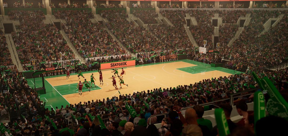 TD Garden - Section Club 145 Seat View