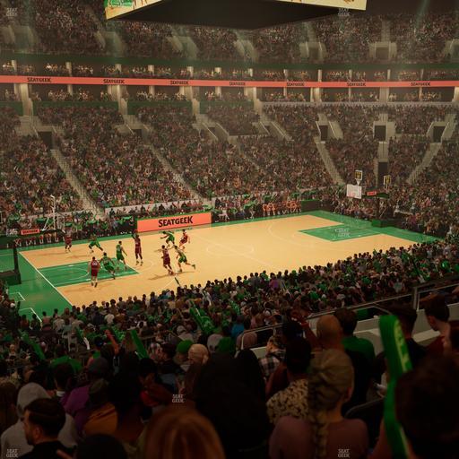 TD Garden - Section Club 145 Seat View