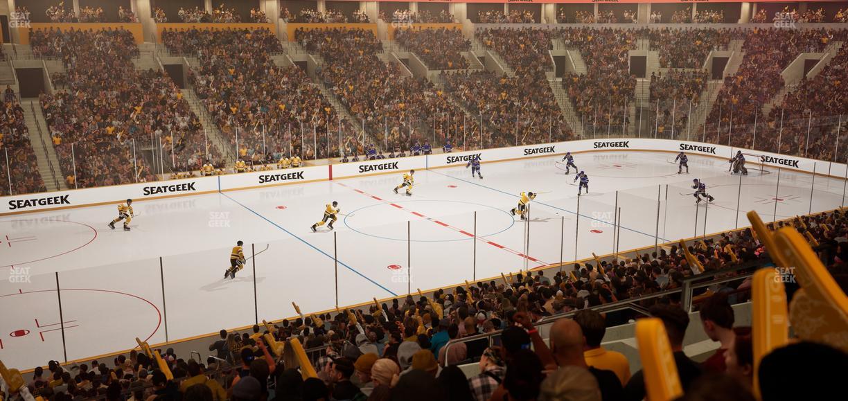 TD Garden - Section Club 145 Seat View