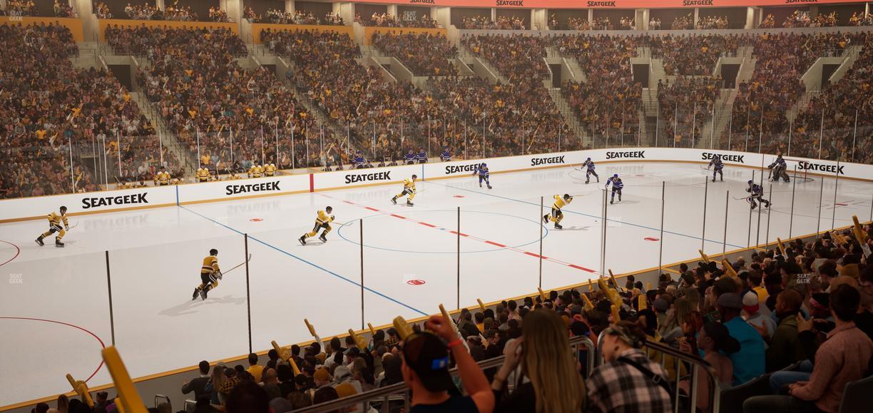 TD Garden - Section Club 145 Seat View