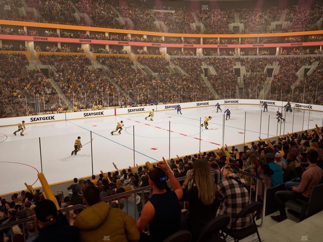 TD Garden - Section Club 145 Seat View