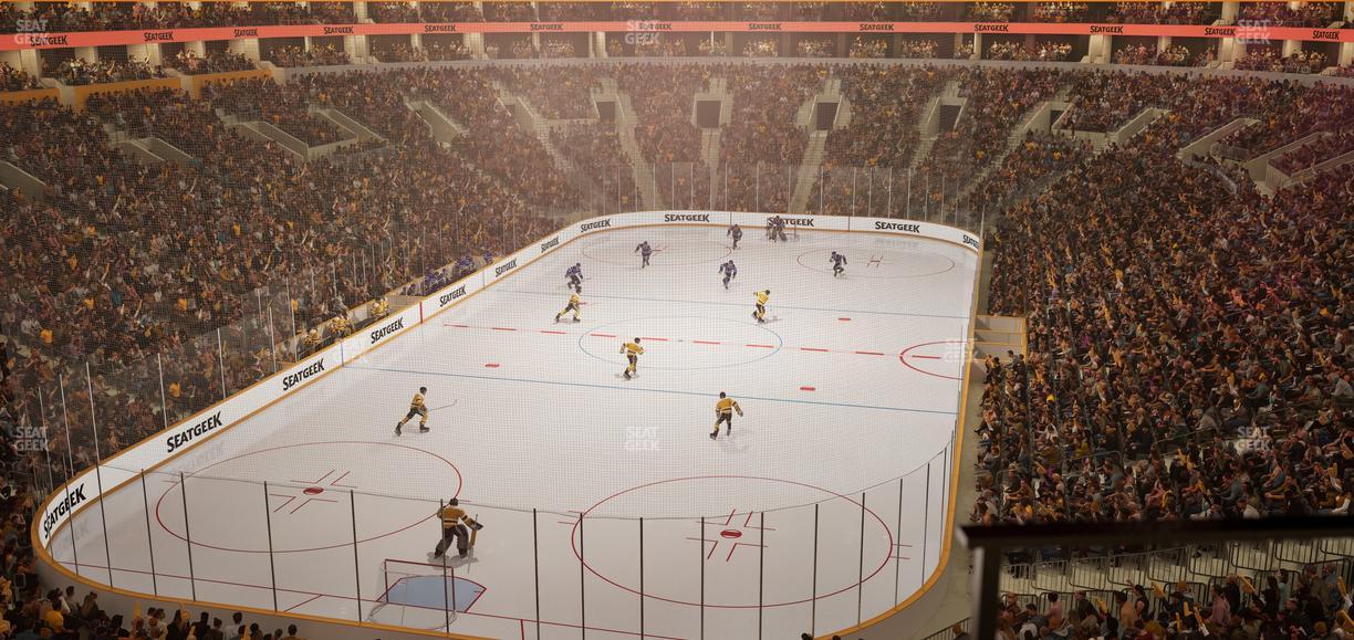 TD Garden - Section Executive View Seat View