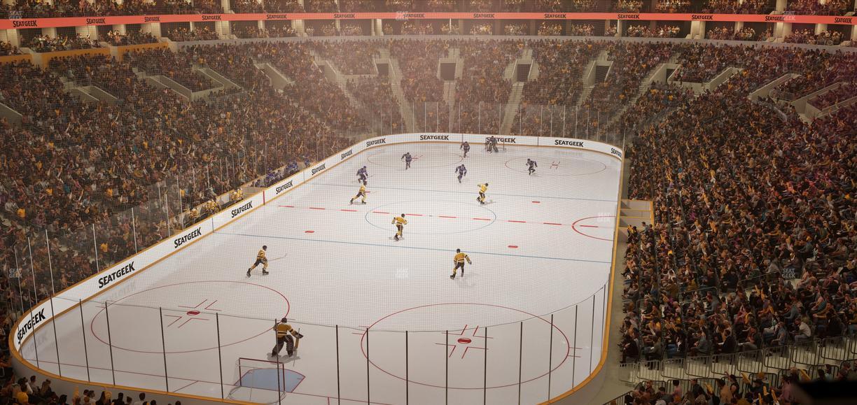 TD Garden - Section Executive View Seat View