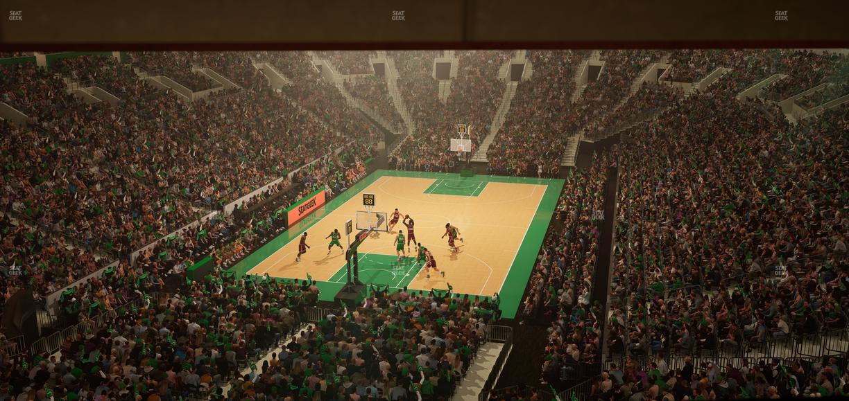 TD Garden - Section Executive View Seat View