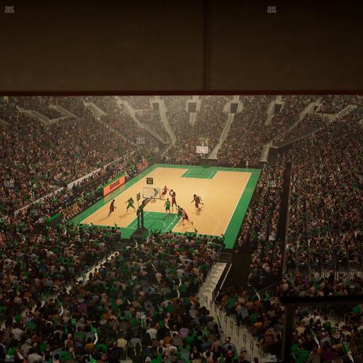 TD Garden - Section Executive View Seat View