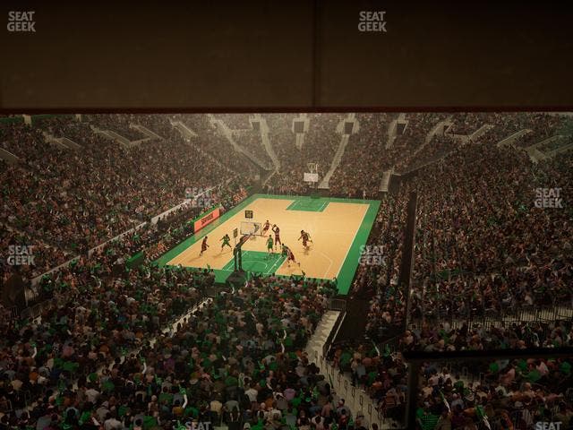 TD Garden - Section Executive View Seat View