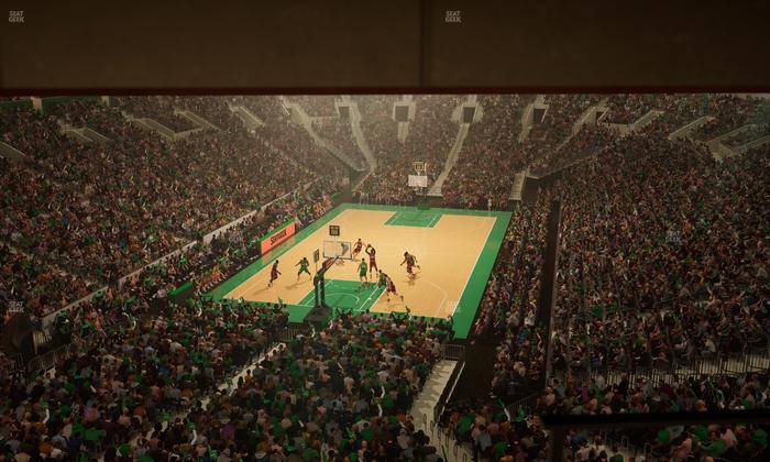 TD Garden - Section Executive View Seat View