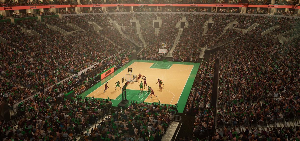 TD Garden - Section Executive View Seat View