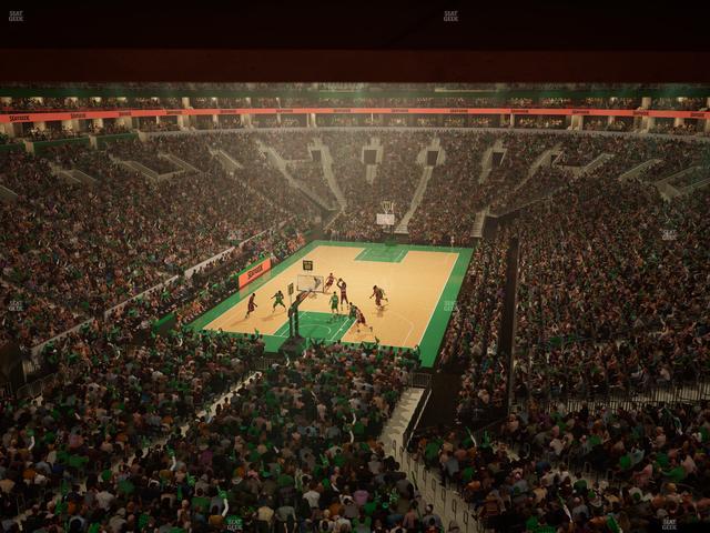 TD Garden - Section Executive View Seat View