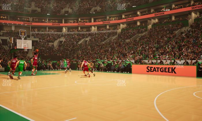 TD Garden - Section Floor 11 Seat View