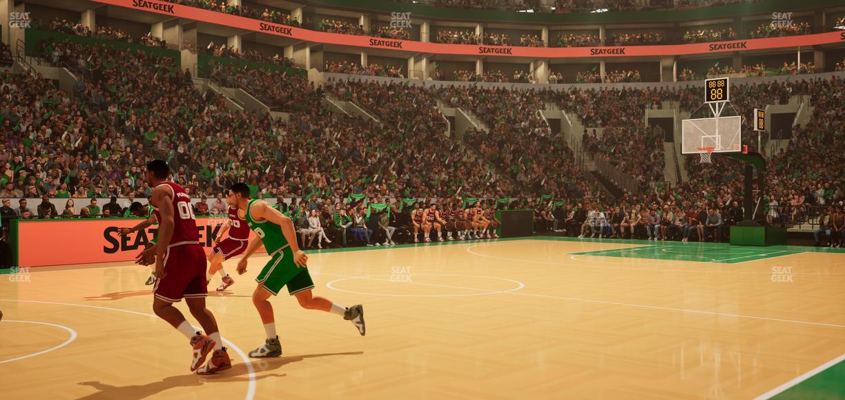 TD Garden - Section Floor 13 Seat View