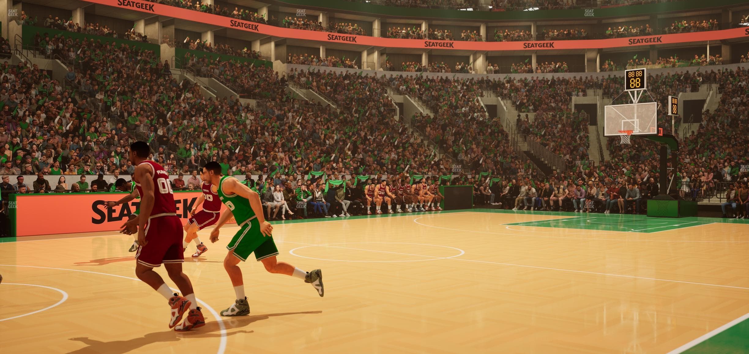 TD Garden - Section Floor 13 Seat View