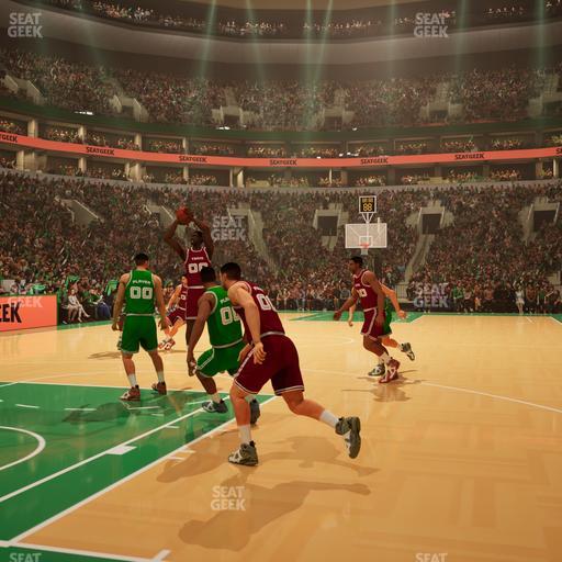 TD Garden - Section Floor 17 Seat View