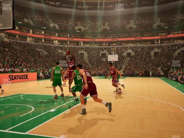 TD Garden - Section Floor 17 Seat View