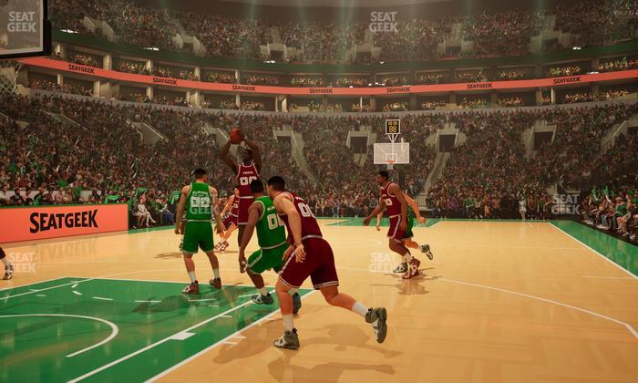 TD Garden - Section Floor 17 Seat View