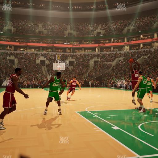 TD Garden - Section Floor 18 Seat View