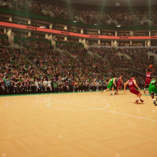 TD Garden - Section Floor 2 Seat View