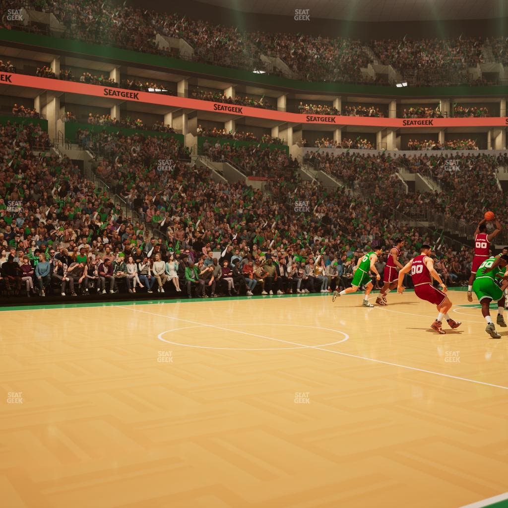 TD Garden - Section Floor 2 Seat View