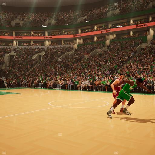 TD Garden - Section Floor 21 Seat View